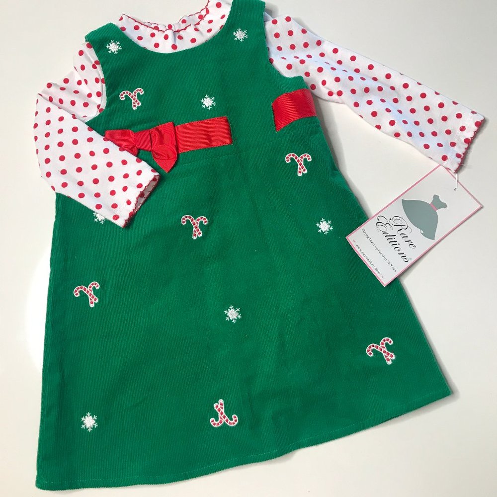 Toddler Girls  2-Piece Jumper/Dress 18M  NWT!